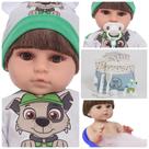 Boneco Reborn Arthur 100% Silicone Pode Banho + Bolsa