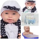 Boneco Reborn Lucca Corpo 100% Silicone Com Bolsa Enxoval