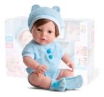Boneco Reborn Menino Mamadeira Chupeta Led Luzes Bebê Boneco Reborn Menino Mamadeira Chupeta Led Luzes Bebê