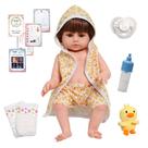 Boneco Reborn Realista Príncipe Com Enxoval Vários Itens Boneco Reborn Realista Príncipe Com Enxoval Vários Itens
