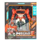 Boneco Robô Transforma em Caminhão 2 em 1 Robot Fighter Bots Laranja e Verde L015-76 - Dorémi Boneco Robô Transforma em Caminhão 2 em 1 Robot Fighter Bots Laranja e Verde L015-76 - Dorémi