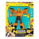 Boneco Robô Transforma em Carro 2 em 1 Robot Fighter Bots Laranja L015-77 - Dorémi Boneco Robô Transforma em Carro 2 em 1 Robot Fighter Bots Laranja L015-77 - Dorémi