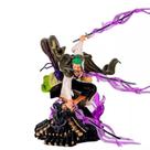 Boneco Roronoa Zoro 3 Espadas One Piece Anime Action Figure Estatueta Colecionavel