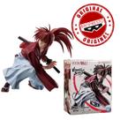 Boneco Samurai X Rurouni Kenshin Vibration Stars Bandai Banpresto