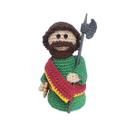 Boneco São Judas Crochê 19x8,5cm (185)