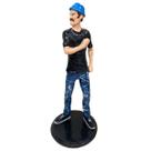 Boneco Seu Madruga G Chaves Action Figure Resina 22,5 Cm