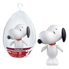 Boneco Snoopy Peanuts no Ovo de Páscoa Médio em Vinil 22cm Líder Brinquedos