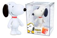 Boneco Snoopy Vinil Coleção Caixa Acrílico Lider Brinquedos