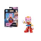 Boneco Sonic The Hedgehog DC Amy Mulher Maravilha 6,5cm