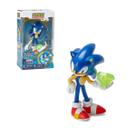 Boneco Sonic the Hedgehog Montável Sonic Azul 10cm