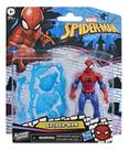 Boneco spiderman marvel action verse com acessórios hasbro 11cm