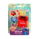 Boneco Stitch Playset Surf E Sun Carro E Acessórios de Lilo E Stitch Disney