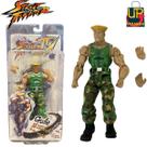 Boneco Street Fighter premium de 18cm - Guile Verde Boneco Street Fighter premium de 18cm - Guile Verde