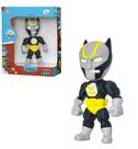 Boneco Super Herói Black Vinil Brinquedo Macio - Puff Toys Hero