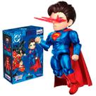 Boneco Superman Masterpiece Liga Da Justiça Montar Articulado DC Comics Boneco Superman Masterpiece Liga Da Justiça Montar Articulado DC Comics