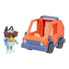 Boneco Toy Car Bluey de 3 polegadas articulado com óculos de sol dobráveis 4WD