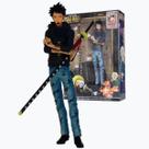 Boneco Trafalgar Law s/capa 18cm One Piece Action Figure