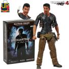 Boneco Uncharted Neca - Nathan Drake 16cm com acessorios