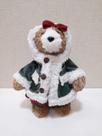 Boneco Urso Fêmea Decorativa Natal Palha 30cm Boneco Urso Fêmea Decorativa Natal Palha 30cm