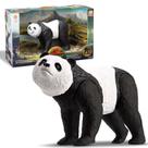 Boneco Urso Panda De Vinil Articulado Realista Forest Animals - Silmar Brinquedos