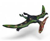 Boneco Vinil Dinossauro Voador Grande Som e Luz Pterodáctilo
