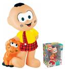 Boneco Vinil Turma da Mônica - Cascão C/ Porquinho Original