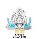 Boneco Visão - Wanda Vision em Bloco Boneco Visão - Wanda Vision em Bloco