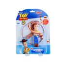 Boneco Woody Lança Discos Toy Story 5 - 61467