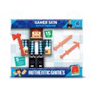 Boneco Youtuber Authentic Games Minecraft 15cm e Acessorios