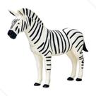 Boneco Zebra Bicho Safari Brinquedo Colecionável Menino Menina