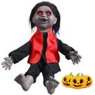 Boneco Zumbi Halloween Dias das Bruxas Festa Assustador Movimento Grito Acende Olhos Susto Som Mal Assombrado Decoraçao Boneco Zumbi Halloween Dias das Bruxas Festa Assustador Movimento Grito Acende Olhos Susto Som Mal Assombrado Decoraçao
