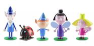 Bonecos Ben & Holly Colecionáveis - Pacote com 5 Bonecos Ben & Holly Colecionáveis - Pacote com 5