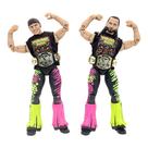 Bonecos de ação AEW incomparáveis The Young Bucks Matt & Nick 15cm