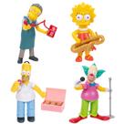 Bonecos de ação Disney The Simpsons, pacote com 4, 12,7 cm, Wave 2