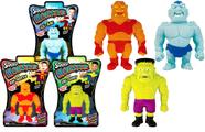 Bonecos de ação JA-RU Stretchy Monster 3,5 cm para Halloween para crianças