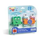 Bonecos de Ação Numberblocks Four com Terrible Twos - Hand2Mind