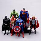 Bonecos de ação The Avengers Superheroes Hul 10-12 cm 6 unidades Bonecos de ação The Avengers Superheroes Hul 10-12 cm 6 unidades
