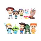 Bonecos De Ação Toy Story Para Crianças, 10 Peças, Buzz Lightyear, Woody, Jessie, Alien, Bonecos