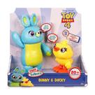 Bonecos de brinquedo Mattel Disney Pixar Toy Story Ducky Bunny, pacote com 2