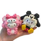 Bonecos de cosplay Sanrio My Melody e Kuromi 7-9 cm de PVC Colle