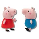Bonecos De Pelúcia Peppa E George De 15 Cm Peppa Pig