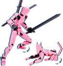 Bonecos Dummy 13 e K9 - Multi Articulado Rosa