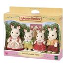 Bonecos - Familia Dos Coelhos Chocolate - 4 EPOCH MAGIA