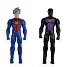 Bonecos heróis Canopus e Dark Spy infantil para meninos 2 un