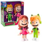 Bonecos Infantil Feitos Em Em Vinil Gato Galatico 22cm E Duda Galatica 19cm Brinquedo Divertoys