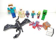 Bonecos Minecraft Kit 10 PCS Dragão Nova Coleção - Yes