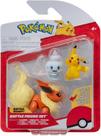 Bonecos Pokémon Pikachu Flamara Gelatini Sunny - 3423