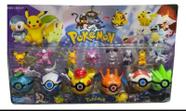 Bonecos Pokémon Pikachu Pokémon Com Acessório Bola Pokebola