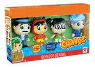 Bonecos Vinil Girafales Chapolin Chiquinha Dona Clotilde