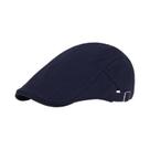 Bonés Ajustáveis Masculinos De Cor Sólida Estilo Newsboy Hip Hop Britânico Para Primavera E Verão
